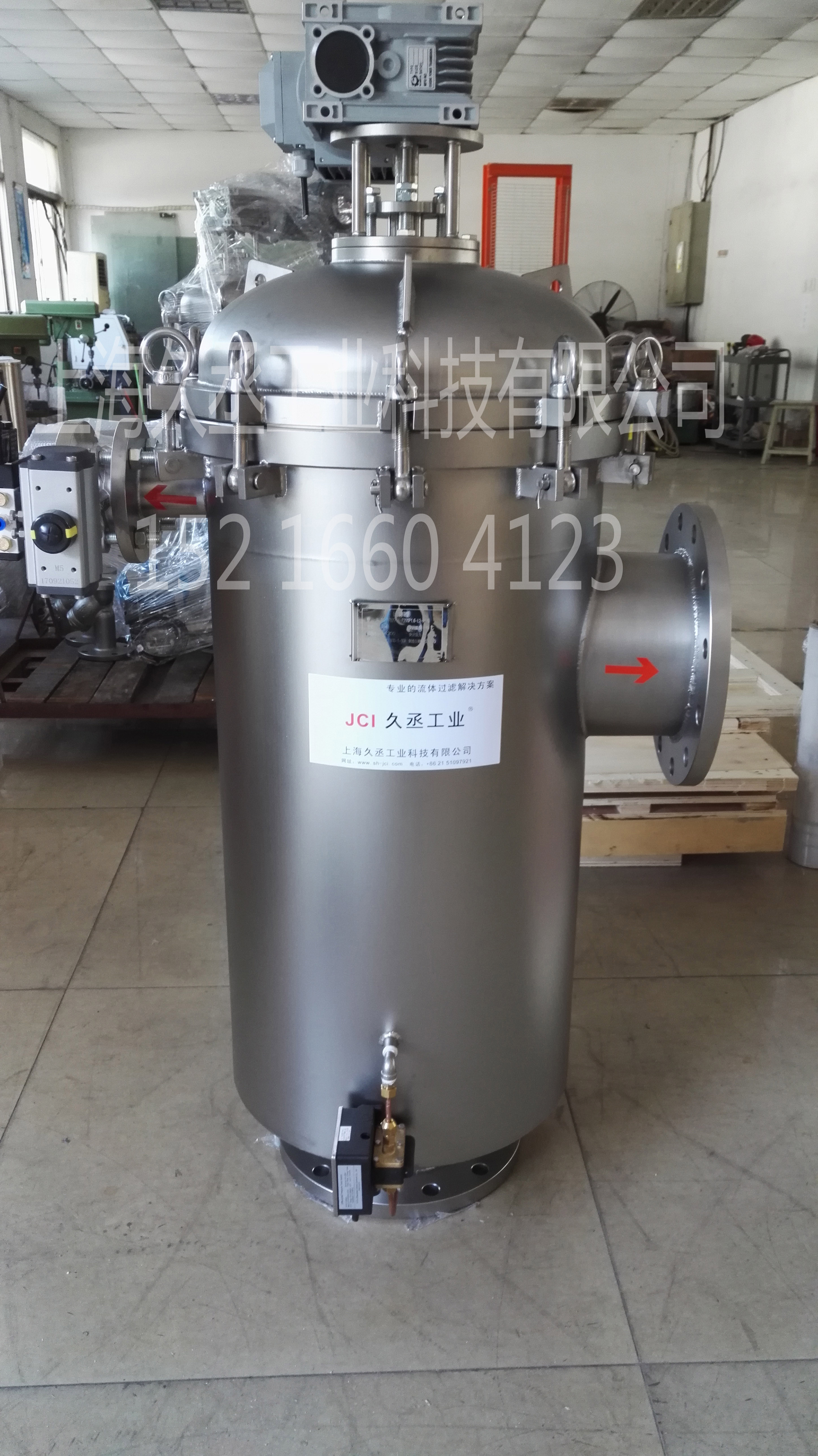 内刮式自清洗过滤器如何选择尺寸型号